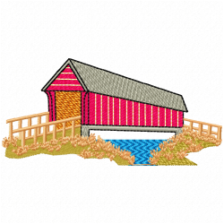 Bridges Embroidery Design 4